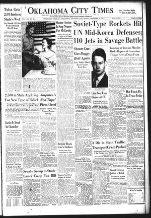 Oklahoma City Times (Oklahoma City, Okla.), Vol. 62, No. 185, Ed. 3 Monday, September 10, 1951