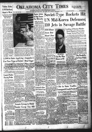 Oklahoma City Times (Oklahoma City, Okla.), Vol. 62, No. 185, Ed. 4 Monday, September 10, 1951