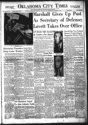 Oklahoma City Times (Oklahoma City, Okla.), Vol. 62, No. 187, Ed. 3 Wednesday, September 12, 1951