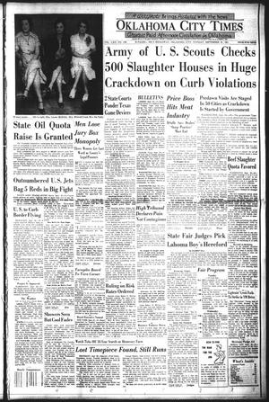 Oklahoma City Times (Oklahoma City, Okla.), Vol. 62, No. 198, Ed. 2 Tuesday, September 25, 1951