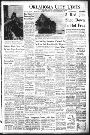 Oklahoma City Times (Oklahoma City, Okla.), Vol. 62, No. 198, Ed. 4 Tuesday, September 25, 1951