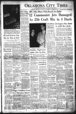 Oklahoma City Times (Oklahoma City, Okla.), Vol. 62, No. 199, Ed. 4 Wednesday, September 26, 1951