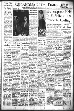 Oklahoma City Times (Oklahoma City, Okla.), Vol. 64, No. 212, Ed. 1 Thursday, October 11, 1951