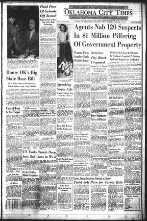 Oklahoma City Times (Oklahoma City, Okla.), Vol. 64, No. 212, Ed. 2 Thursday, October 11, 1951