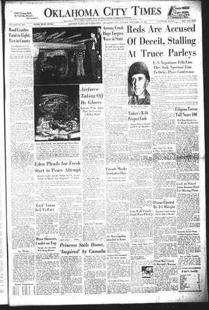 Oklahoma City Times (Oklahoma City, Okla.), Vol. 62, No. 239, Ed. 4 Monday, November 12, 1951
