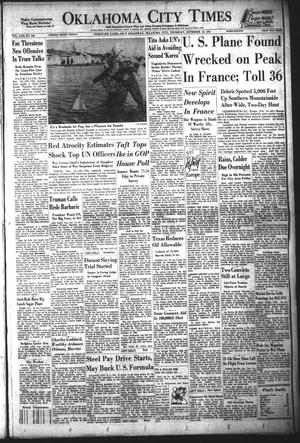 Oklahoma City Times (Oklahoma City, Okla.), Vol. 62, No. 242, Ed. 3 Thursday, November 15, 1951