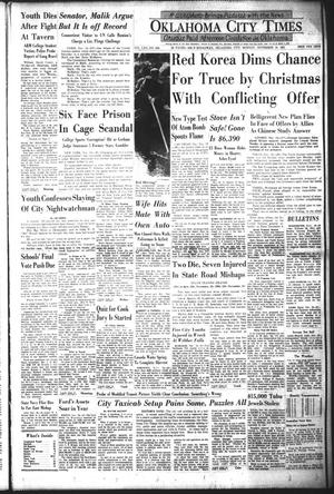Oklahoma City Times (Oklahoma City, Okla.), Vol. 62, No. 245, Ed. 2 Monday, November 19, 1951