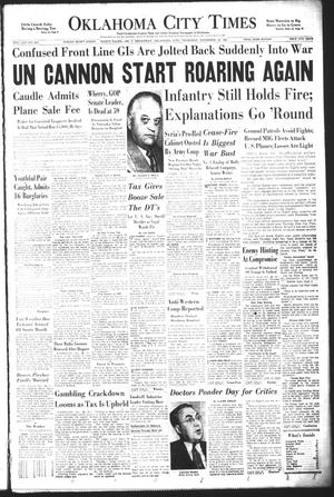 Oklahoma City Times (Oklahoma City, Okla.), Vol. 62, No. 254, Ed. 1 Thursday, November 29, 1951