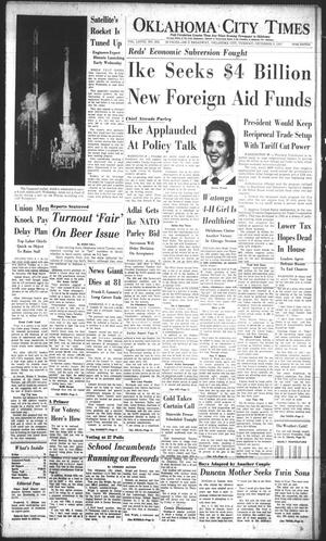 Oklahoma City Times (Oklahoma City, Okla.), Vol. 68, No. 255, Ed. 3 Tuesday, December 3, 1957
