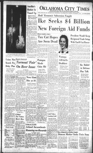 Oklahoma City Times (Oklahoma City, Okla.), Vol. 68, No. 256, Ed. 4 Tuesday, December 3, 1957