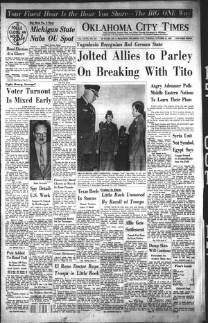 Oklahoma City Times (Oklahoma City, Okla.), Vol. 68, No. 213, Ed. 4 Tuesday, October 15, 1957