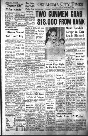 Oklahoma City Times (Oklahoma City, Okla.), Vol. 68, No. 214, Ed. 4 Wednesday, October 16, 1957