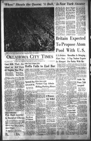 Oklahoma City Times (Oklahoma City, Okla.), Vol. 68, No. 218, Ed. 1 Monday, October 21, 1957
