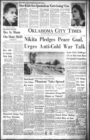 Oklahoma City Times (Oklahoma City, Okla.), Vol. 68, No. 232, Ed. 3 Wednesday, November 6, 1957