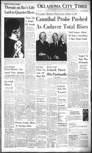 Oklahoma City Times (Oklahoma City, Okla.), Vol. 68, No. 242, Ed. 1 Monday, November 18, 1957