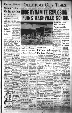 Oklahoma City Times (Oklahoma City, Okla.), Vol. 68, No. 183, Ed. 4 Tuesday, September 10, 1957