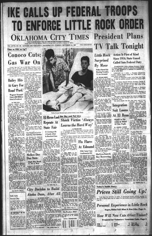 Oklahoma City Times (Oklahoma City, Okla.), Vol. 68, No. 195, Ed. 1 Tuesday, September 24, 1957