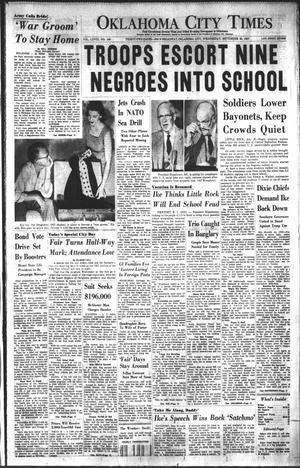 Oklahoma City Times (Oklahoma City, Okla.), Vol. 68, No. 196, Ed. 4 Wednesday, September 25, 1957