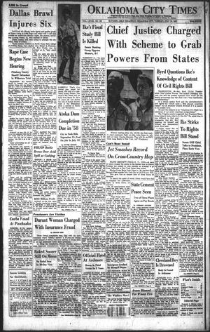Oklahoma City Times (Oklahoma City, Okla.), Vol. 68, No. 135, Ed. 3 Tuesday, July 16, 1957