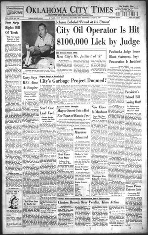 Oklahoma City Times (Oklahoma City, Okla.), Vol. 68, No. 142, Ed. 1 Wednesday, July 24, 1957