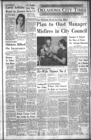 Oklahoma City Times (Oklahoma City, Okla.), Vol. 68, No. 160, Ed. 2 Wednesday, August 14, 1957
