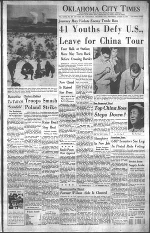 Oklahoma City Times (Oklahoma City, Okla.), Vol. 68, No. 160, Ed. 4 Wednesday, August 14, 1957