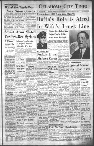 Oklahoma City Times (Oklahoma City, Okla.), Vol. 68, No. 165, Ed. 1 Tuesday, August 20, 1957
