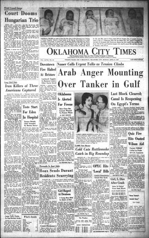 Oklahoma City Times (Oklahoma City, Okla.), Vol. 68, No. 50, Ed. 4 Monday, April 8, 1957
