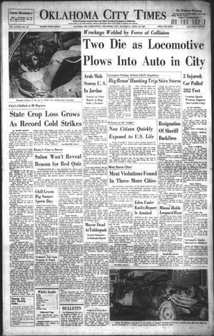 Oklahoma City Times (Oklahoma City, Okla.), Vol. 68, No. 55, Ed. 3 Saturday, April 13, 1957