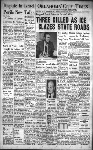Oklahoma City Times (Oklahoma City, Okla.), Vol. 68, No. 12, Ed. 1 Friday, February 22, 1957