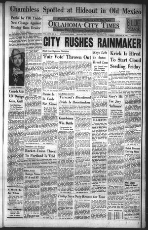 Oklahoma City Times (Oklahoma City, Okla.), Vol. 68, No. 15, Ed. 2 Tuesday, February 26, 1957