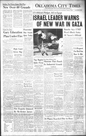 Oklahoma City Times (Oklahoma City, Okla.), Vol. 68, No. 28, Ed. 4 Wednesday, March 13, 1957