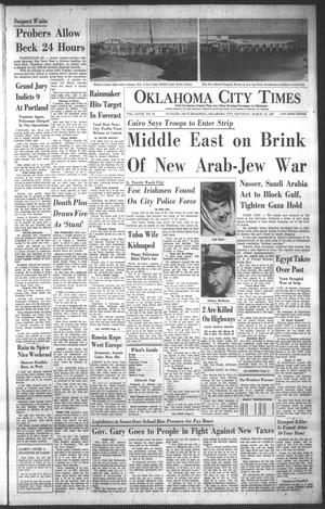 Oklahoma City Times (Oklahoma City, Okla.), Vol. 68, No. 31, Ed. 3 Saturday, March 16, 1957