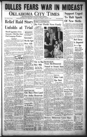 Oklahoma City Times (Oklahoma City, Okla.), Vol. 67, No. 293, Ed. 1 Tuesday, January 15, 1957