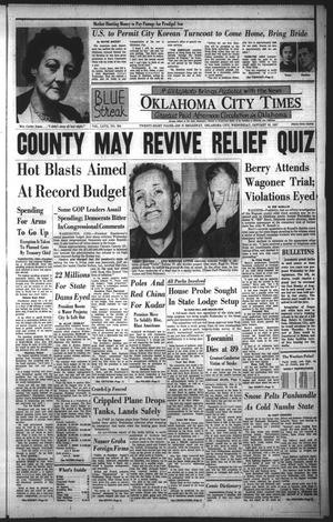 Oklahoma City Times (Oklahoma City, Okla.), Vol. 67, No. 294, Ed. 2 Wednesday, January 16, 1957