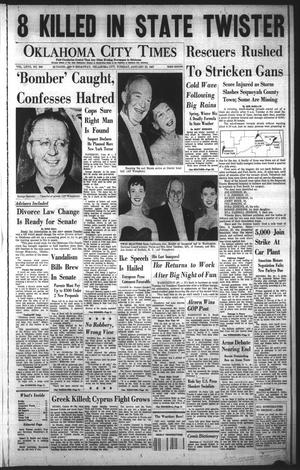 Oklahoma City Times (Oklahoma City, Okla.), Vol. 67, No. 299, Ed. 3 Tuesday, January 22, 1957