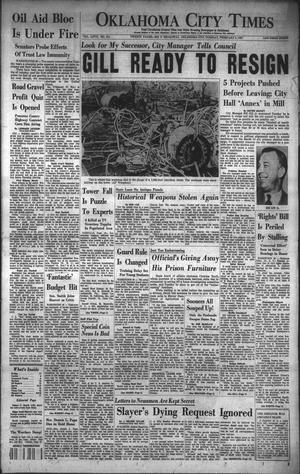 Oklahoma City Times (Oklahoma City, Okla.), Vol. 67, No. 311, Ed. 4 Tuesday, February 5, 1957