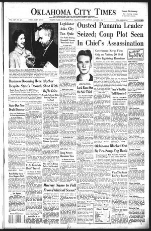 Oklahoma City Times (Oklahoma City, Okla.), Vol. 65, No. 283, Ed. 1 Monday, January 3, 1955