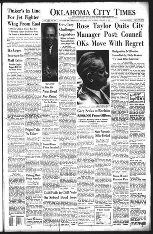 Oklahoma City Times (Oklahoma City, Okla.), Vol. 65, No. 290, Ed. 1 Tuesday, January 11, 1955