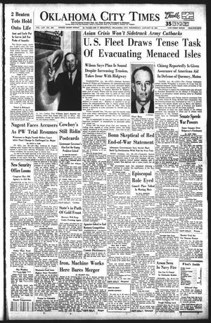 Oklahoma City Times (Oklahoma City, Okla.), Vol. 65, No. 303, Ed. 4 Wednesday, January 26, 1955