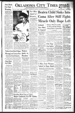 Oklahoma City Times (Oklahoma City, Okla.), Vol. 65, No. 309, Ed. 1 Wednesday, February 2, 1955
