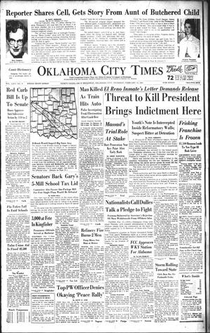 Oklahoma City Times (Oklahoma City, Okla.), Vol. 66, No. 9, Ed. 3 Thursday, February 17, 1955