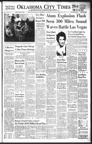 Oklahoma City Times (Oklahoma City, Okla.), Vol. 66, No. 13, Ed. 4 Tuesday, February 22, 1955