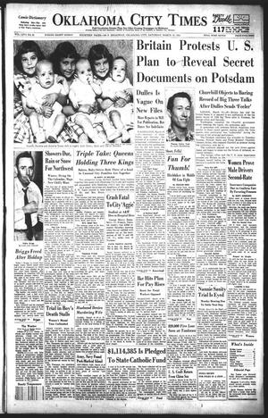 Oklahoma City Times (Oklahoma City, Okla.), Vol. 66, No. 35, Ed. 1 Saturday, March 19, 1955