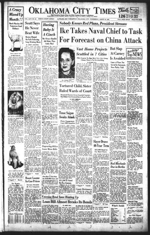 Oklahoma City Times (Oklahoma City, Okla.), Vol. 66, No. 44, Ed. 1 Wednesday, March 30, 1955