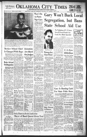 Oklahoma City Times (Oklahoma City, Okla.), Vol. 66, No. 57, Ed. 1 Thursday, April 14, 1955
