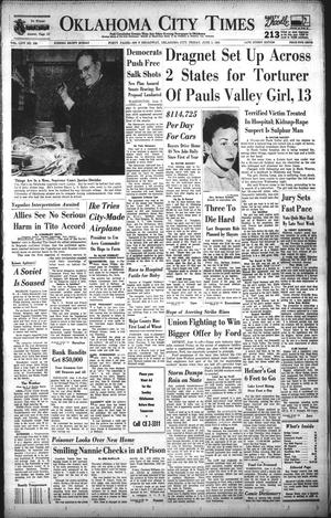 Oklahoma City Times (Oklahoma City, Okla.), Vol. 66, No. 100, Ed. 4 Friday, June 3, 1955
