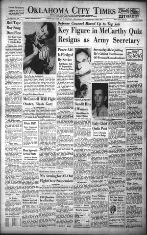 Oklahoma City Times (Oklahoma City, Okla.), Vol. 66, No. 116, Ed. 1 Wednesday, June 22, 1955