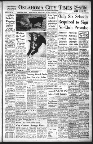 Oklahoma City Times (Oklahoma City, Okla.), Vol. 66, No. 187, Ed. 1 Tuesday, September 13, 1955