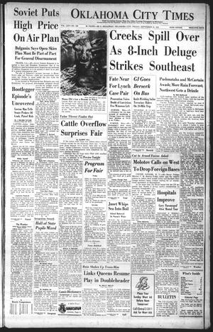 Oklahoma City Times (Oklahoma City, Okla.), Vol. 66, No. 196, Ed. 3 Friday, September 23, 1955